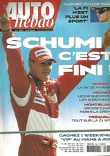 AUTO HEBDO N°1563 G.P ITALIE / LOTUS EUROPA S / G. FREQUELIN / ALBI / MONT-BLANC