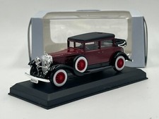 Cadillac V6 1931 1/43 Solido/Atlas Boite Vitrine