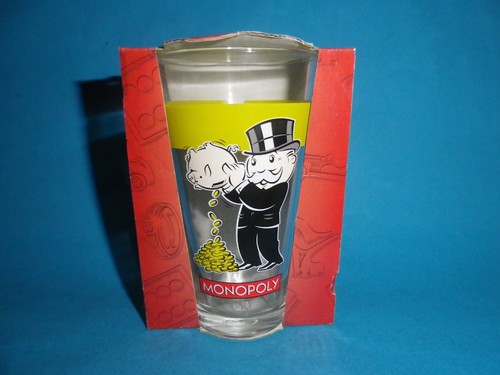 Verre monopoly jaune - verre,