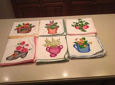 Vintage Liquid  Embroidered