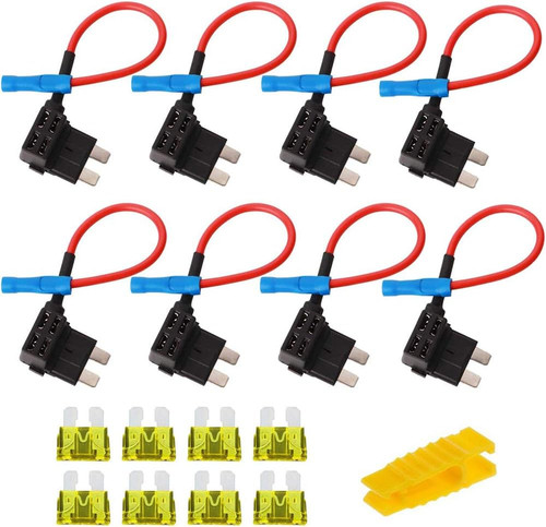 8pcs add circuit fusible - add-a-circuit, tap