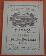 catalogue RAMEAU coutellerie