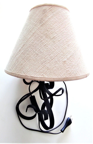 Lampe table fer forgé - fer,