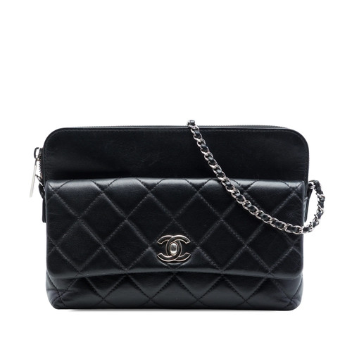 Chanel matelassé cuir - chanel,