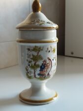 Pot Couvert En Porcelaine Vieux Moustiers 18 ème siécle