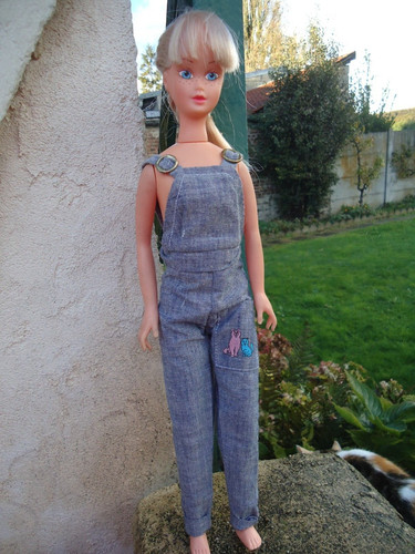 Poupee vintage blonde - poupee,