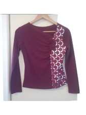 Haut Femme couleur Prune