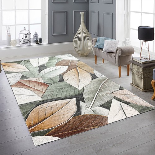Tapis avec motif feuillage