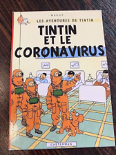 CARTE POSTALE 15X10 TINTIN ET