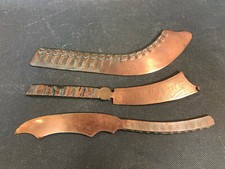 Lot de 3 anciens coupe papier