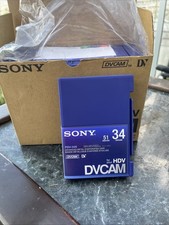10x Sony DVCAM PDV-34N - Neufs
