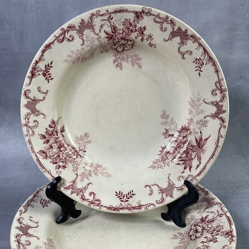 Paire assiette terre fer - de,