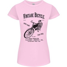 T-Shirt Femme Vintage Vélo