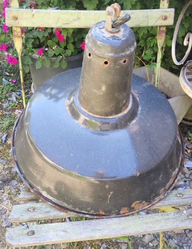 Ancienne lampe gamelle - lampe,