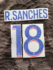 Flocage officiel psg 2022/2023 ligue 1 Sanches Extérieur Adulte