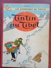 Tintin au Tibet - 4ème plat B29 - EO belge - 1960 - cote BDM 300€ (4)