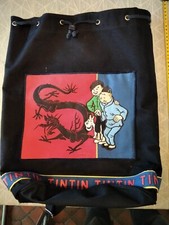 TINTIN - grand sac à dos - tintin et le lotus bleu