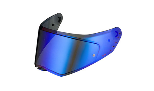 Visière bleu miroir - visière,