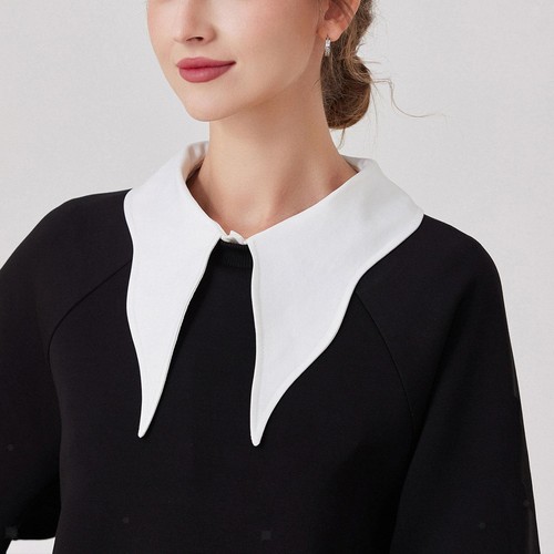 Faux col chemisier moderne - faux,