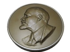 Lénine grosse médaille 10 cm 250 gr état neuf