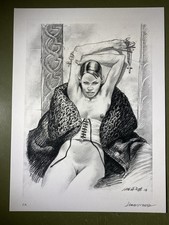 Illustration Ex Libris Sexy Grand Format 200 Ex Signé Liberatore