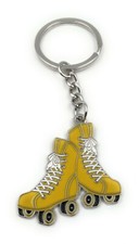 Patins à Roulettes Rollerskate Inliner Porte-Clés Métal Porte-Bonheur Remorque