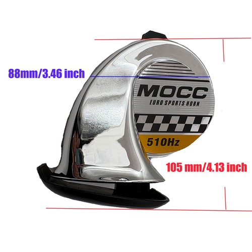 12v chrome motorcycle horn for - 12v,