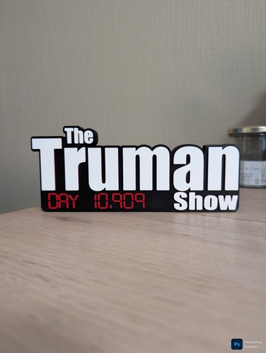 Plaque logo the - logo, truman