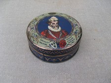 Ancienne boite en tôle Confiseries JOSUAT  à PAU - buste de  Henri IV - T.B.E.