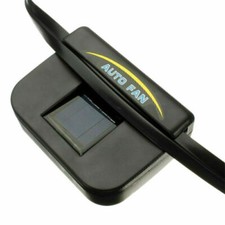 2x Ventilateur solaire de voiture serre