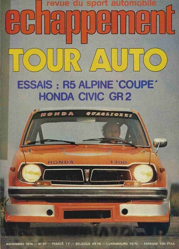 Echappement 1976 tour - n°97, 11/1976