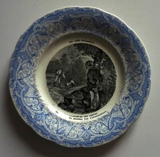 Assiette ancienne faïence