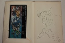 Hans Erni dessin original livre Les grands peintres Roger Hauert 1961 (70436)