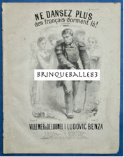 MILITARIA 70 AMIATI PARTITION NE DANSEZ PLUS BENZA VILLEMER DELORMEL ANCOURT