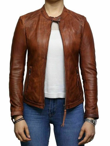 Blouson motard femme 100 - , %