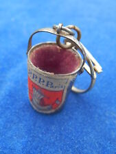 PORTE-CLES / Key ring - POMPIERS / Firefightter - SEAU / Bucket - PARIS - RARE !