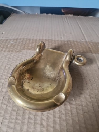 Cendrier vide poche bronze - en,