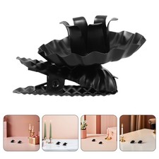  Lot de 24 pinces à bougies pour sapin de Noël - Supports de bougies pour Noël,