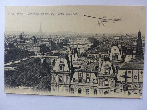 Cpa carte postale paris - carte,