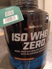 Iso Whey Zero Biotech USA 2,27 kg Chocolat Caramel | Neuf Scellé | Livraison gra