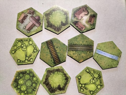 Hex terrain memoir - hex, de