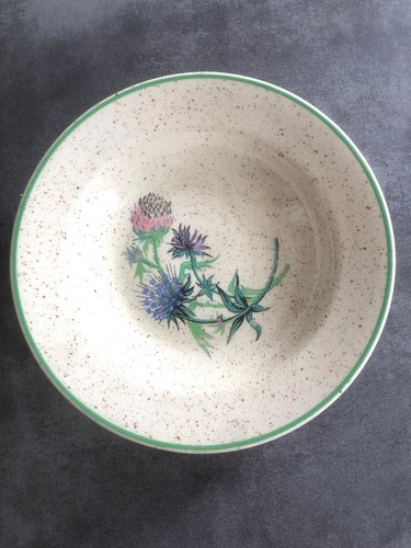 Assiette creuse vintage motifs