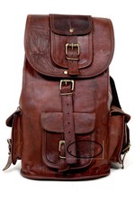 Sac à dos en peau de chèvre