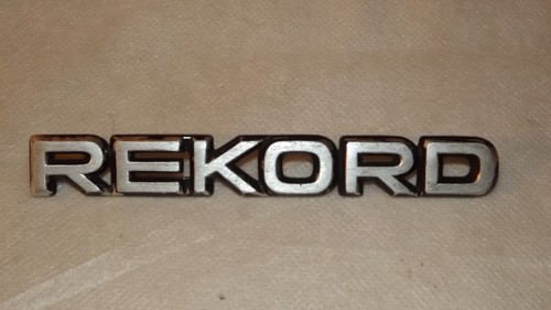 Sigle monogramme rekord - sigle,, "rekord"