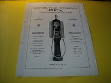 FEUILLET D EPOQUE POMPE A