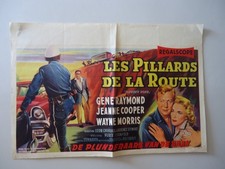 FILM NOIR/PLUNDER ROAD/les pillards de la route/ FP3/belgian poster
