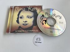 Rina Ketty - Sombreros Et Mantilles - CD Album 20 Titres (Best Of) - 2001