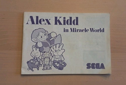 Notice seule alex - alex, kidd