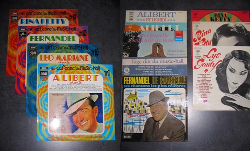 Lot disques 33t âge or - lot,