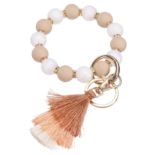 Porte clés bracelet gland - bracelet,